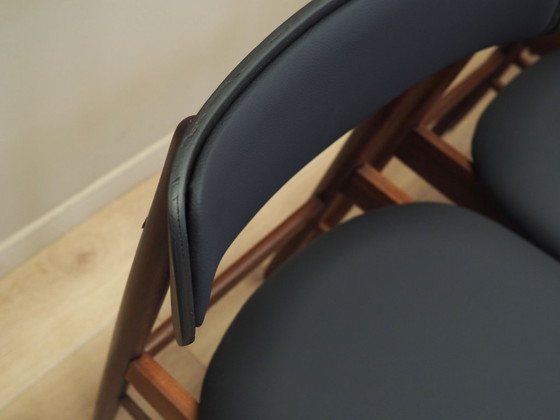 Image 1 of Set van vier teakhouten stoelen, Deens ontwerp, jaren 1960, productie: Denemarken