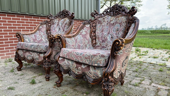 Image 1 of 2 fauteuils baroques