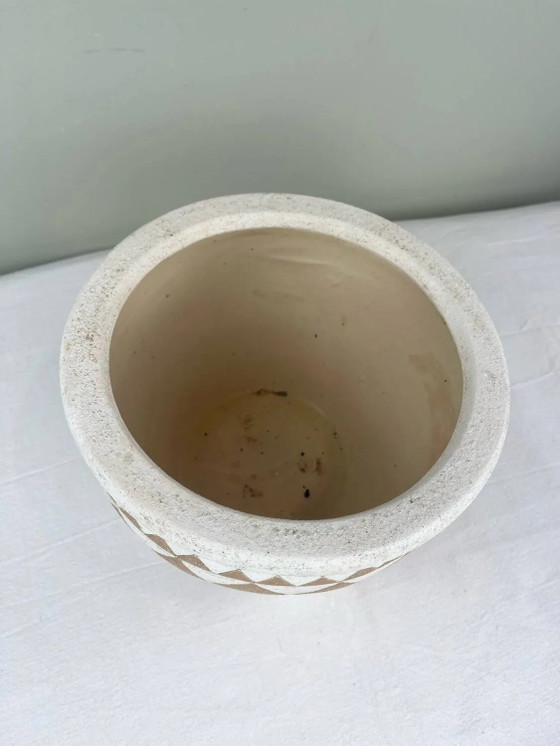 Cache pot graphique vintage (photo 5 of 8)