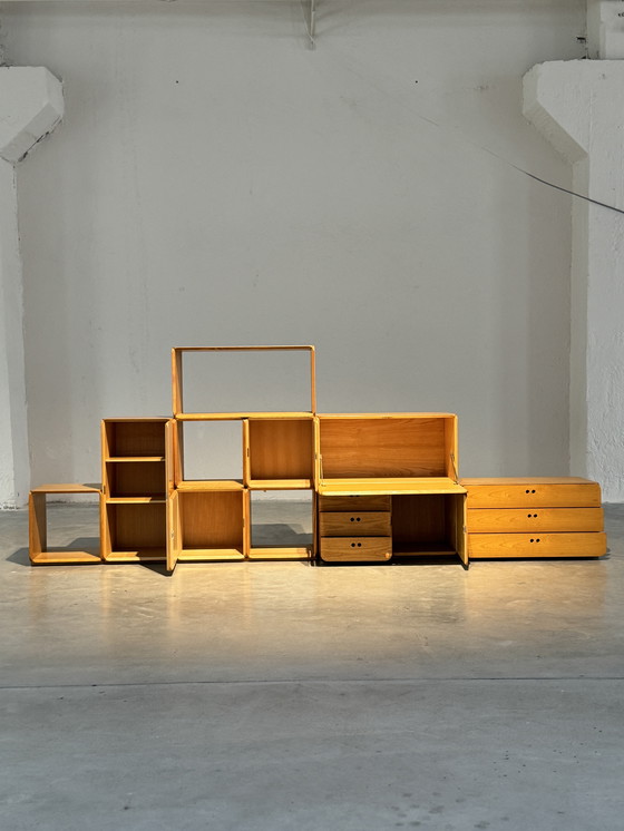 Image 1 of Modular Wall Unit "Samara" By Derk De Vries For Maisa, Italy, 1970S