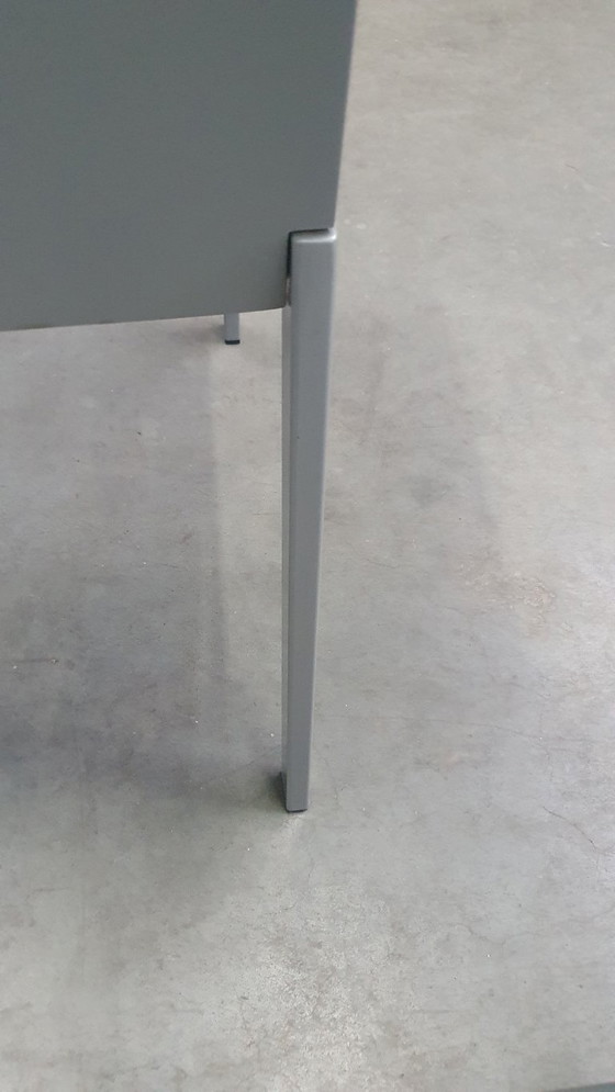 Image 1 of 6x Frans van Praet vintage stoelen belgo chrom 2000s minimalistisch design