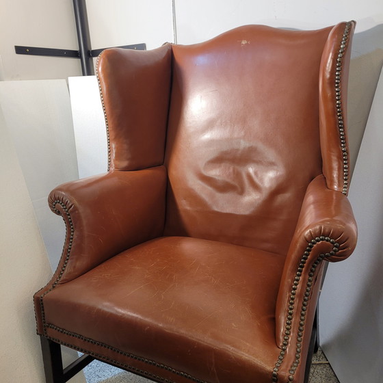 Image 1 of Butaca Chesterfield / Sillón Orejero «Wing Chair», Pp. S. Xx - Reino Unido