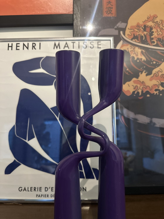 Image 1 of Mikaela Dörfel Kandelaar Paars