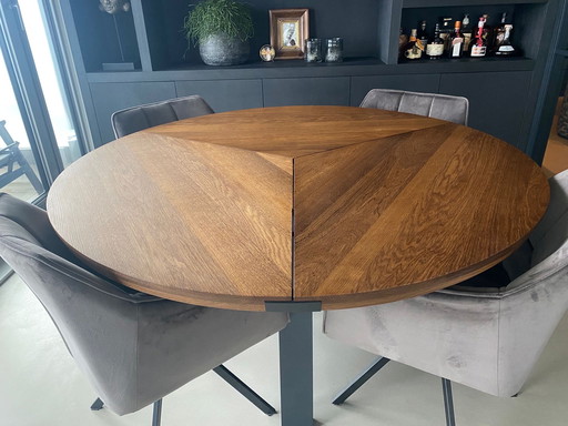 Design dining table QLIV Side-to-Side 140 cm