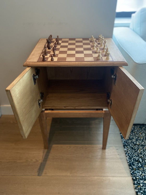 Image 1 of Handgemaakt schaakkastje 