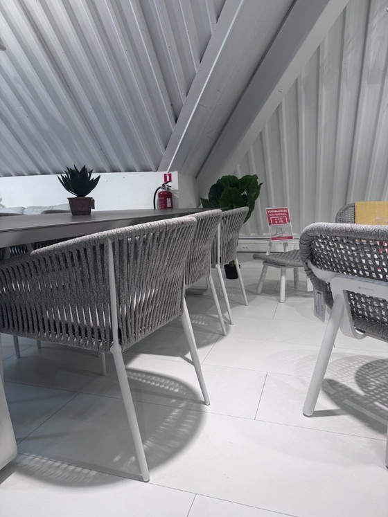 Image 1 of Fortuna garden chair set of 6 including cushions