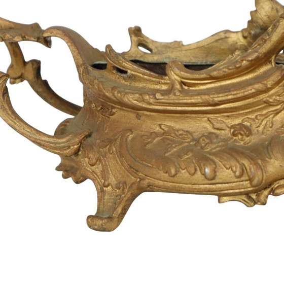 Rococo Stijl Jardinière Bloembak Goudkleurig Begin 20ste Eeuw – Plantenbak, Metal (photo 7 of 17)