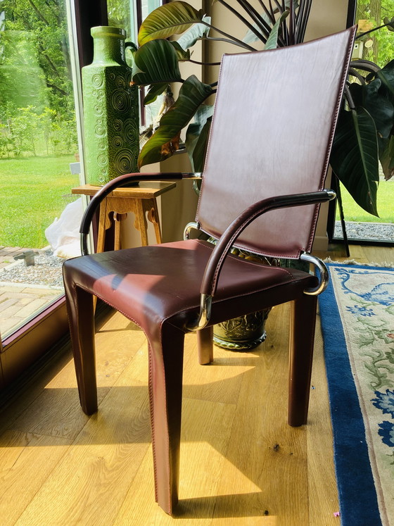 Image 1 of 4x Arper Italy “Arcadia” design dining chair