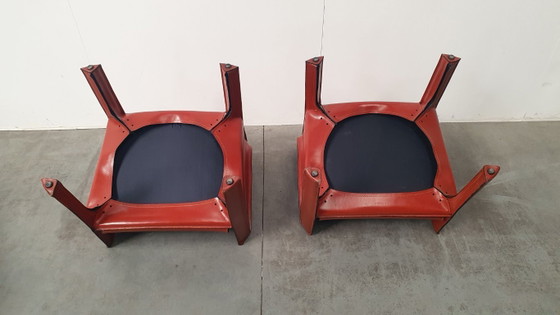 Mario Bellini Cassina CAB Lounge Chaises Design Vintage – Fauteuils, Leather (photo 16 of 21)