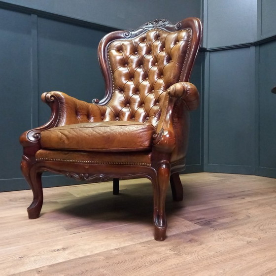 Image 1 of Luxueux Voltaire de Brixton (1930-1940) — une pièce maîtresse intemporelle pour votre intérieur