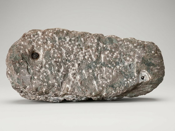KRAKOWKI — León rugiendo sobre su roca, importante Esculturas de bronce artístico y roca (28,3 kg) – Stone (photo 18 of 21)