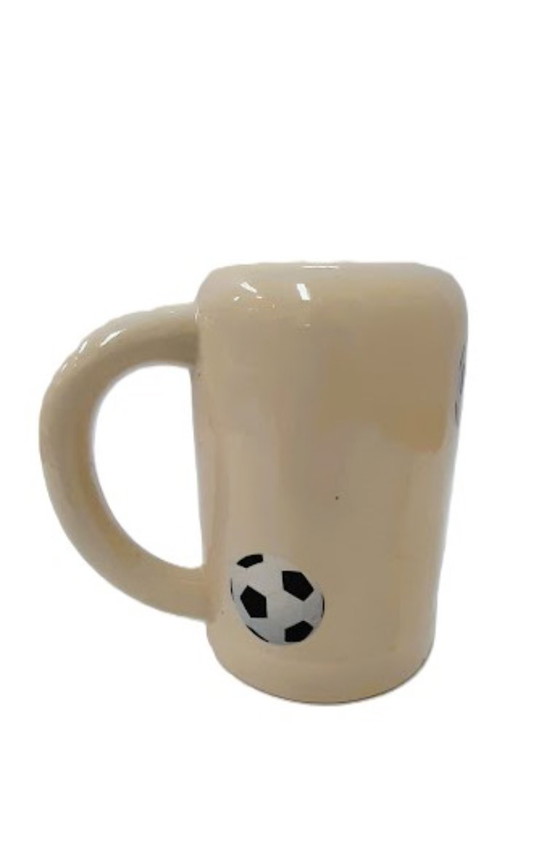 Image 1 of Porseleinen Duitse voetbalmok 13,5 cm