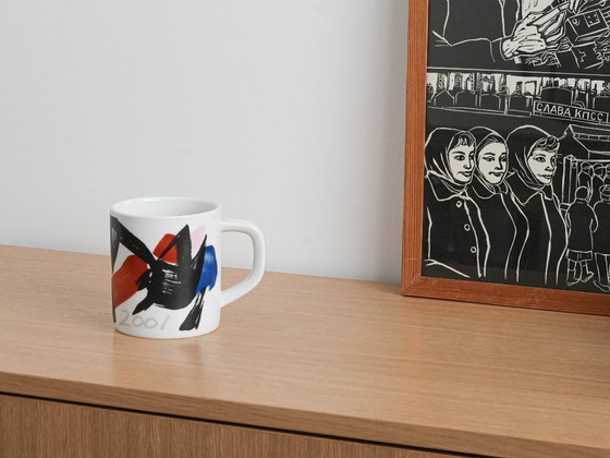 Image 1 of Tazza in porcellana, design danese, 2001, designer: Mogens Andersen, produzione: Royal Copenhagen