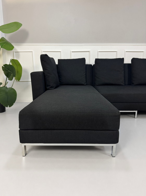 Image 1 of Brühl Fourtwo Canapé Stoff Schlafsofa Four Two Schwarz