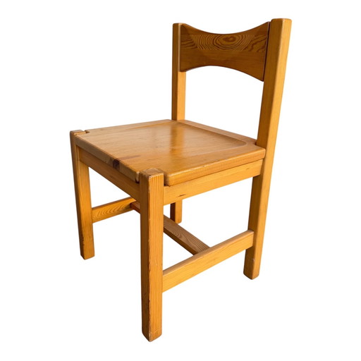 Ilmari Tapiovaara Chaise en pin Hongisto pour Laukaan Puu, Finland années 1960