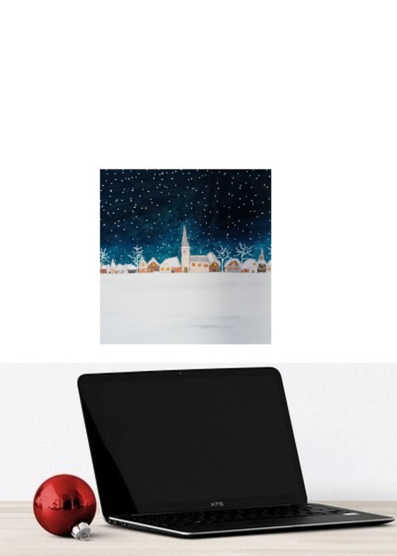 Image 1 of Weihnachts-/Wintergemälde