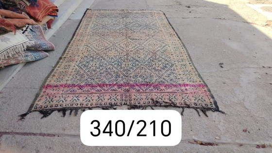 Image 1 of Handgeknoopt Berber kleed wol 340x210cm