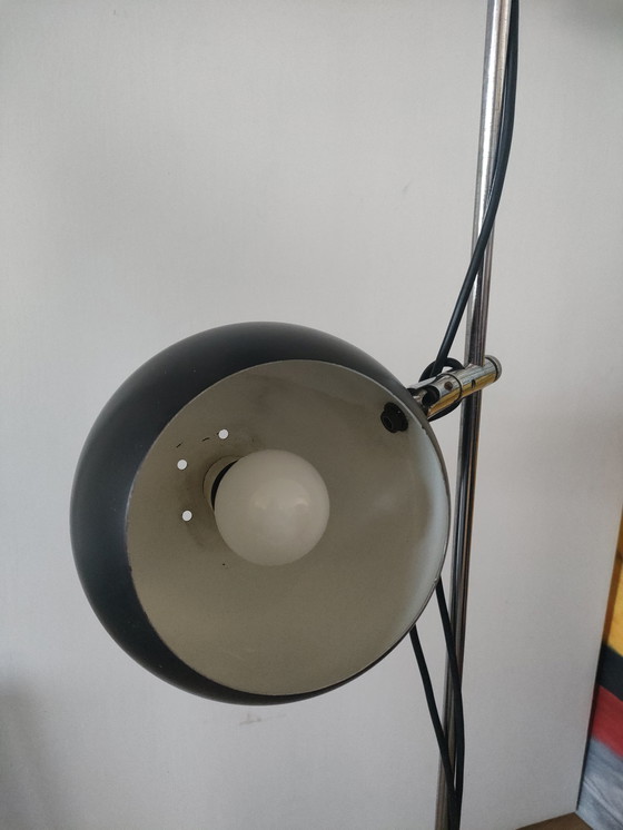 Image 1 of Vintage design space age bollen vloerlamp 