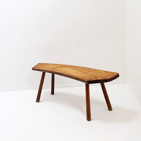 Image 1 of Panca rustica d'epoca in pino - XX secolo