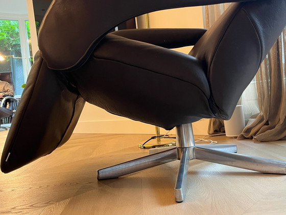 Jori Adjustable recliner chair – Leather, Metal (photo 3 of 5)
