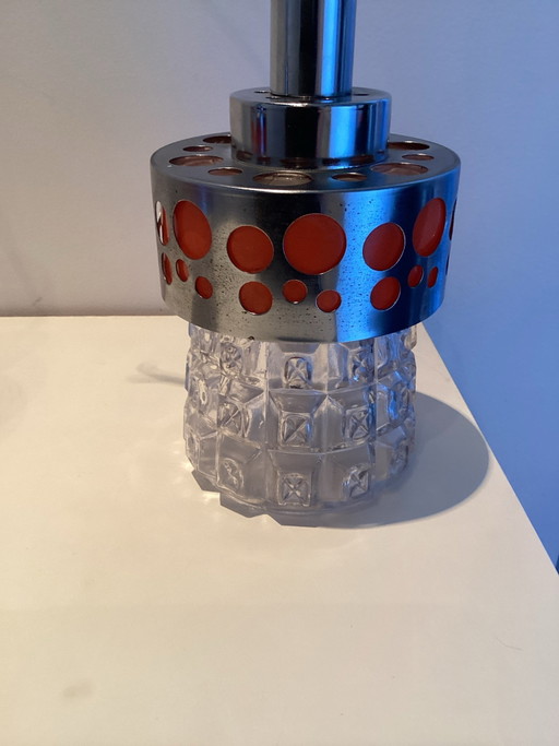 2x Vintage Space Ace Lampen