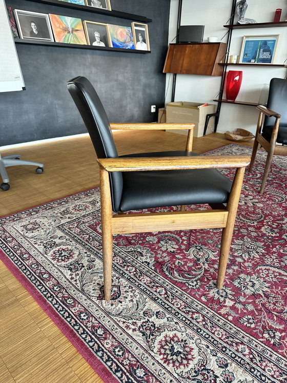 Image 1 of 2 x Finn Juhl Stühle Diplomat Sessel 209 Palisanderholz