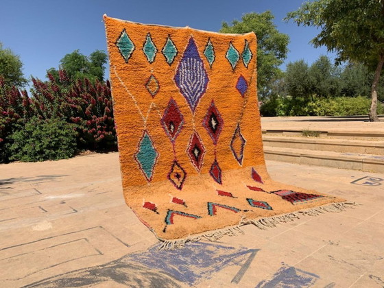 Image 1 of Alfombra marroquí hecha a mano de 200 cm x 300 cm.