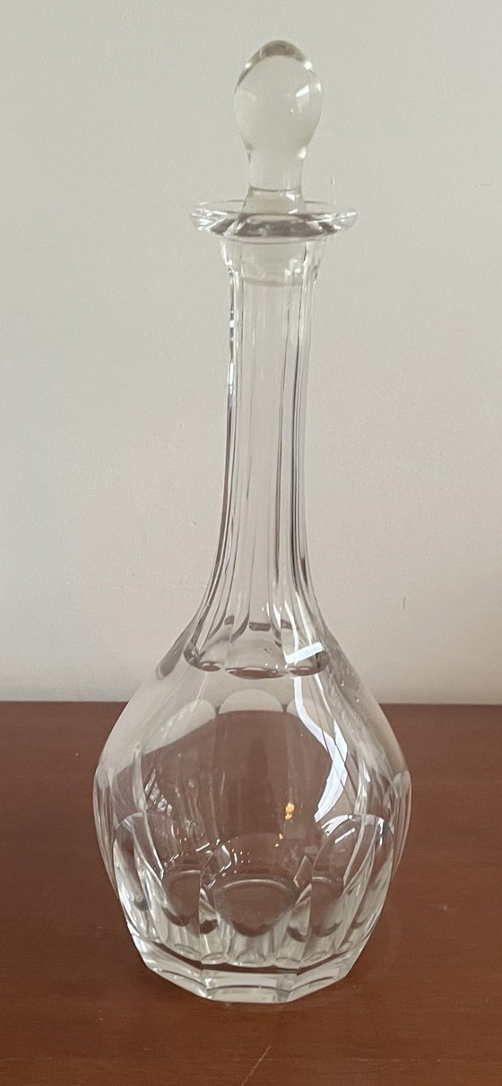 Image 1 of Saint Louis - Caraffa in cristallo sfaccettato Art Déco