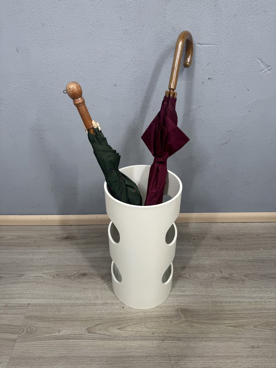 Image 1 of Paragüero de mediados de siglo, de estilo espacial: diseño de plástico de la década de 1960