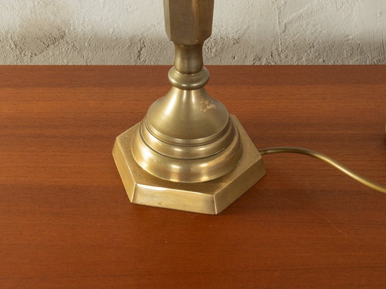 Image 1 of 2 große Messing-Tischlampen aus den 60er Jahren