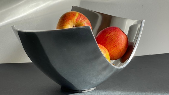 Image 1 of COUPE à Fruits Métal Poli VINTAGE