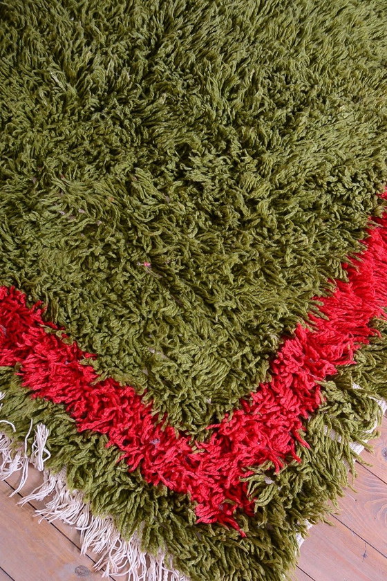 Image 1 of Handgemaakt vloerkleed van puur wol, traditioneel vakmanschap, 150x250 cm