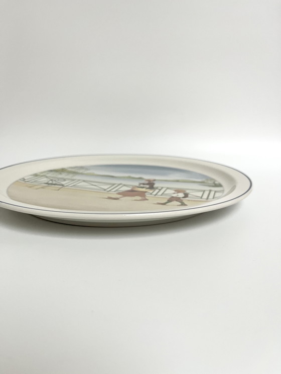 Image 1 of Villeroy & Boch Decorative Plate – “Les Saisons” No.3 “Autumn” – Porcelain