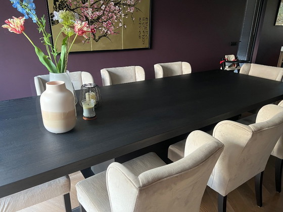 Tavolo da pranzo rovere Quartz Black raschiato – Hofstede Raanhuis, Tavoli da pranzo, Legno (photo 10 of 10)