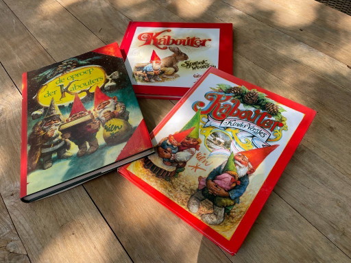 Groupe de 3 Rien Poortvliet David Les Livres des Gnomes 1ère édition L'Appel des Gnomes