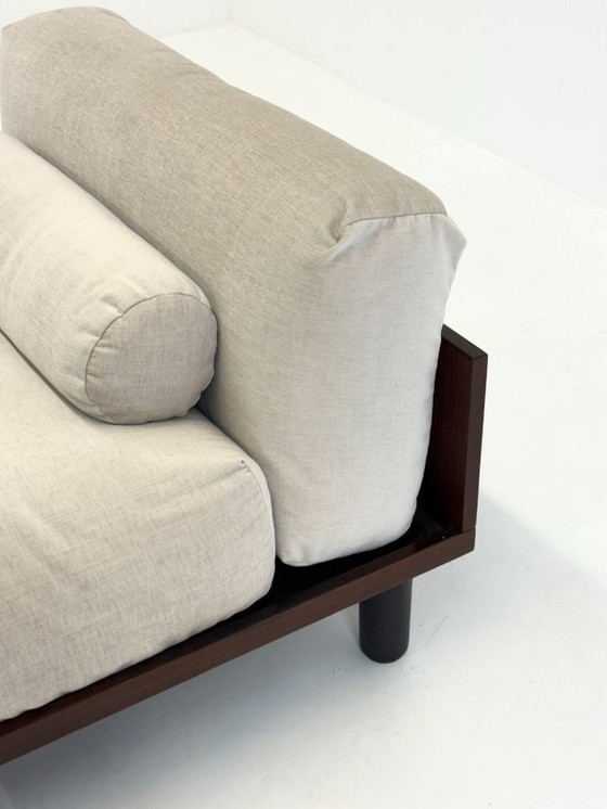 Image 1 of Italian modular sofa with coffee table set in Japandi Style