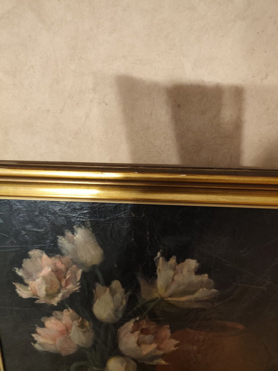 Vintage oil painting, Art, Wood, Canvas, Black (photo 3 of 11)
