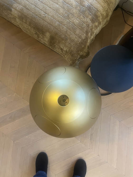 Image 1 of Contenitore in metallo dorato Ovetto