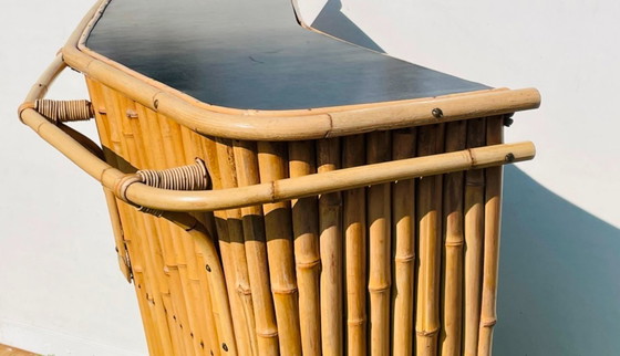 Image 1 of Bamboe ' Tiki ' bar ~ Vintage 50s ~ Balie