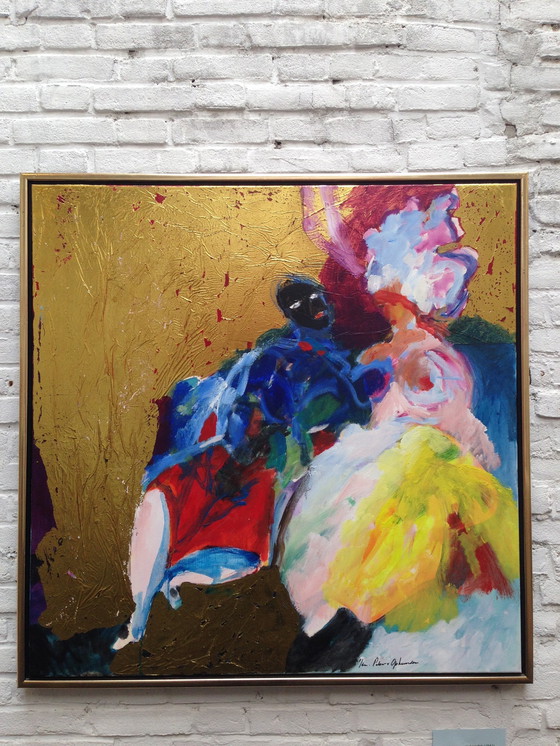 Image 1 of Jan-Peter v. Opheusden Öl auf Leinwand 100x100cm