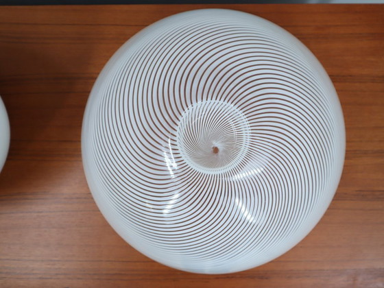 Image 1 of Murano-Glas-Pilz-Tischleuchte, VeART, 1970er Jahre