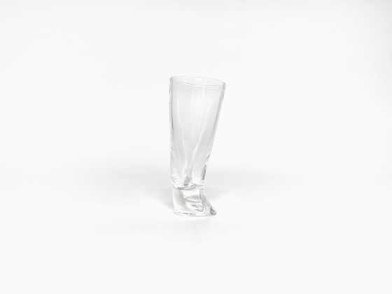 Image 1 of 6 Shot Glasses Angelo Mangiarotti for Cristalleria Colle 1991
