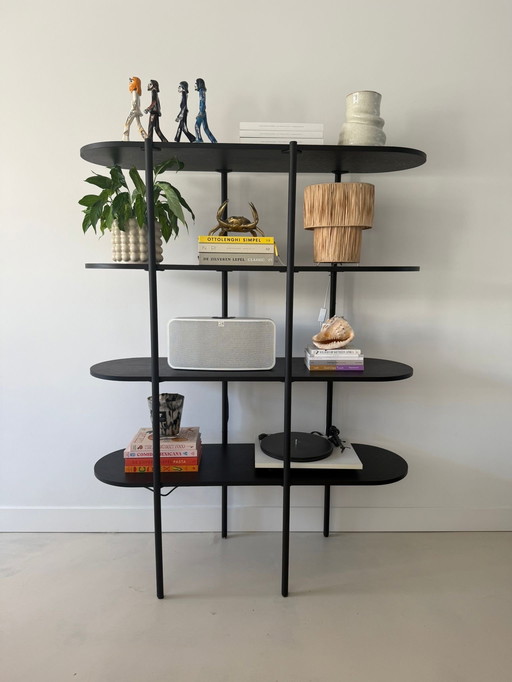 Mobiletto da parete Fest Sonia nero