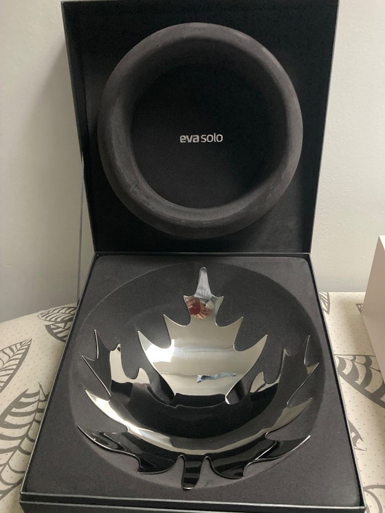 Eva Solo Maple dish, zilverkleurig metaal, Schalen, Roestvrij staal, Modern (foto 3 van 5)