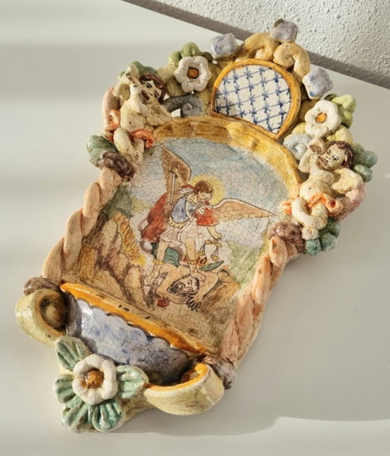 Image 1 of Pila bautismal de agua bendita de San Miguel