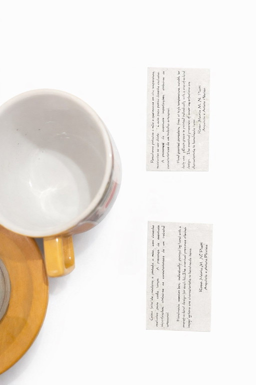 Porzellan-Kaffeeservice für 6 Personen, hergestellt von Schmidt, Designer MP Piatti, Brasilien, 1970er Jahre, neu