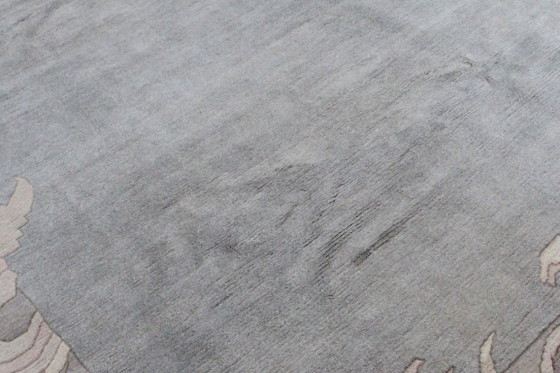Original Modern Designer Highland Wool Rug Nepal 294 x 249 cm, Rugs & carpets, Grey (photo 5 of 8)