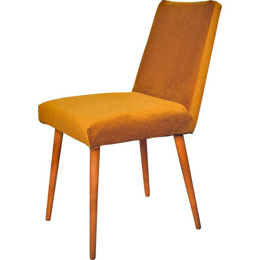 Vintage upholstered chair for Kowalski, Poland 1970s