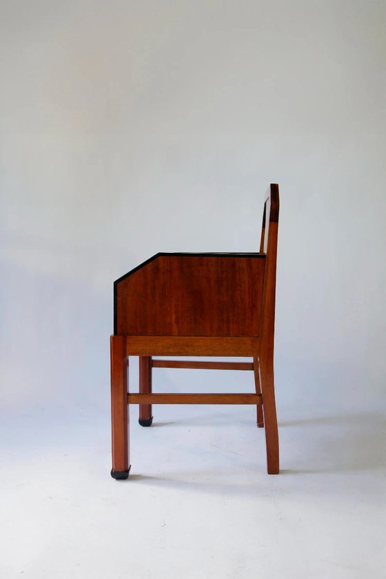 Art-Deco-Sessel, Amsterdamer Schule, um 1930 – Wood (photo 4 of 7)