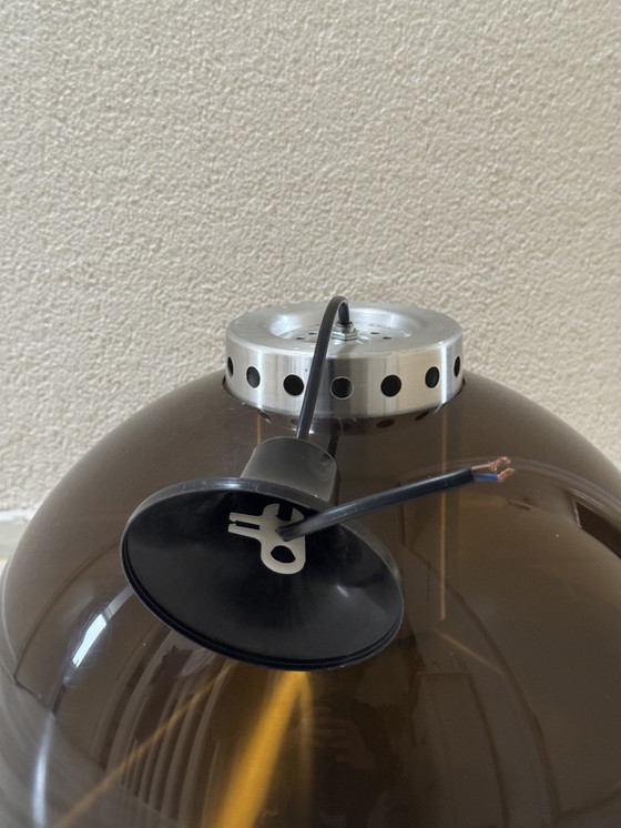 Image 1 of Retro Dijkstra Lampen Globe Pendant Lamp Brown - Space Age